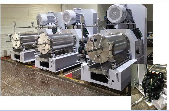 50 Litre Pesticide Sand Grinding Mill SUS304 Horizontal Sand Mill