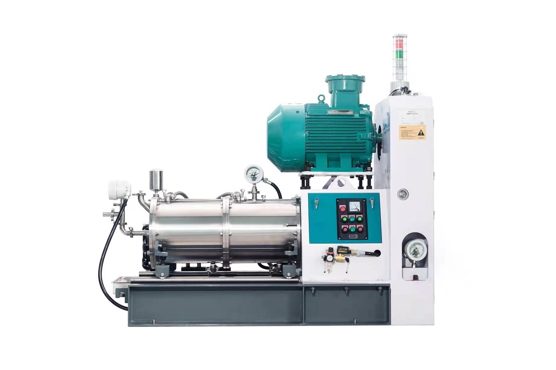 37kw Water Based Horizontal Sand Mill Grinding Agitator Bead Mill Machine Wearable Steel